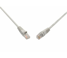 Solarix UTP CAT6 3m snag proof šedá / Patch kabel / RJ45-RJ45