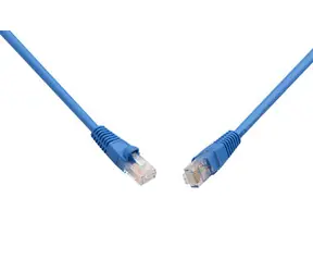 Solarix UTP CAT6 5m snag proof modrá / Patch kabel / RJ45-RJ45