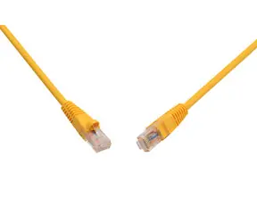 Solarix UTP CAT6 5m snag proof žlutá / Patch kabel / RJ45-RJ45