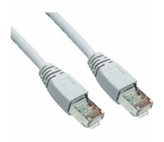 Solarix SFTP CAT6 0.5m snag proof šedá / Patch kabel / RJ45-RJ45