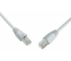 Solarix SFTP CAT6 3m snag proof šedá / Patch kabel / RJ45-RJ45