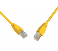 Solarix SFTP CAT6 2m snag proof žlutá / Patch kabel / RJ45-RJ45