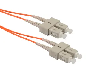 Solarix optický kabel SC-SC OM2 1m / Patch kabel / Multimode / Duplex / OM2 / SC-SC