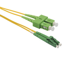 Solarix optický kabel SC-LC APC 1m / Patch kabel / Singlemode / Duplex / OS
