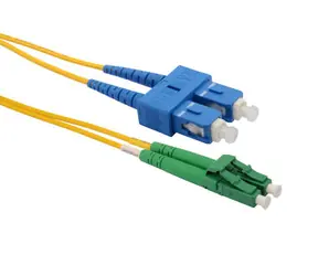Solarix optický kabel SC-LC  APC-UPC 2m / Patch kabel / Singlemode / Duplex / OS