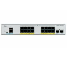 Cisco C1000-16FP-2G-L / Switch / 16x RJ-45 10|100|1000 / 2x SFP / PoE+ / QoS / VLAN