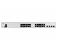 Cisco C1000-24P-4G-L / Switch / 24x RJ-45 10|100|1000 / 4x SFP / PoE+ / QoS / VLAN