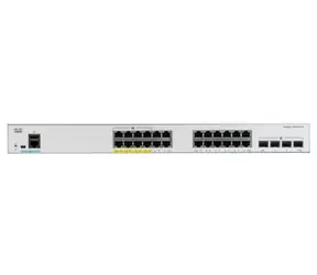Cisco C1000-24P-4X-L / Switch / 24x RJ-45 10|100|1000 / 4x 10G SFP+ / PoE+ / QoS / VLAN
