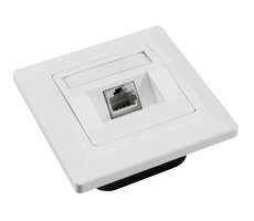 Solarix zásuvka 1x RJ45 CAT5E STP pod omítku