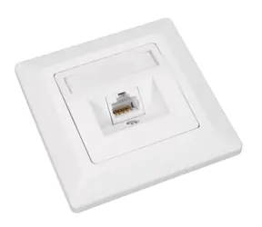 Solarix zásuvka 1x RJ45 CAT6 UTP pod omítku