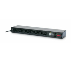 APC AP7920B / stojanová PDU s přepínáním / 1U / 12A@208V / 10A@230V / 8x IEC 320 C13 / IEC-320 C14 (vstup)
