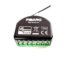 Fibaro FGS-224 dvojitý spínací reléový modul / 9.5 A / Z-WavePlus