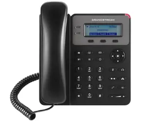 Grandstream GXP1615 / VoIP telefon / 1x SIP účet / audio / 2 program.tlačítka / 2xLAN
