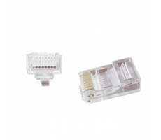 Gembird LC-PTU-01-100 konektor RJ45 UTP CAT5e (100 ks) / 8P8C / RJ45 (M)