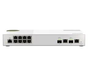QNAP QSW-M2108-2C / Desktop Switch / 8x 2.5GbE + 2x SFP+ combo / Qos / VLAN / doprodej