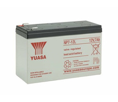 YUASA NP7-12L olověný akumulátor 12V 7Ah / F2-6.3mm