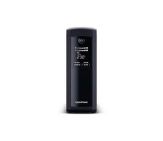 CyberPower Value Pro serie GreenPower UPS černá / 1200VA / 720 W / české zásuvky / LCD