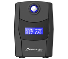 PowerWalker Basic VI 1000 STL FR / záložní zdroj UPS / 1000 VA / 600 W / 2x CEE 7/5 (Type E)