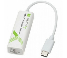 Techly IADAP-USB31-ETGIGA3 Adaptér Gigabit Ethernet - USB-C M 