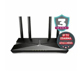 Rozbaleno -TP-Link Archer AX23 / Wi-Fi 6 Router AX1800 / Dual Wi-fi / 2.4GHz 574Mbps / 5GHz 1201Mbps / 1x WAN / 4x LAN / rozbaleno