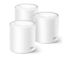 TP-Link Deco X50(3-pack) / Wi-Fi systém MESH AX3000 / 2.4GHz - 574 Mbps / 5GHz - 2402 Mbps / 3x GLAN 