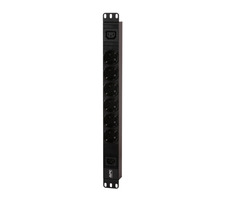 APC Easy PDU Basic černá / 6x Schuko / 1x C13 / 1U / 10A / 230V 