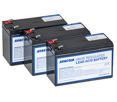 AVACOM AVA-RBP03-12090-KIT - baterie pro UPS CyberPower & Dell & HP & EATON & Effekta & FSP Fortron & Legrand