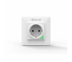 TELLUR WiFi Smart Wall Plug bílá / chytrá zásuvka / 16A / 3000W