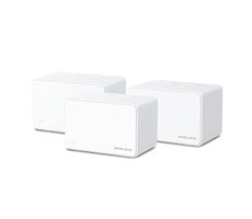 Mercusys Halo H80X (3ks) / Wi-Fi Mesh systém AX3000 / Dual-Band / 2.4GHz - 574Mbps / 5GHz - 2402Mbps / 3x GLAN
