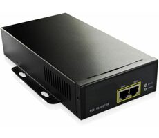 MicroConnect IEEE Gigabit PoE Injector černá / 802.3af/at / 95W 