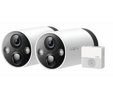 TP-Link Tapo C420S2 / set dvou venkovních IP kamer C420 a hubu H200 / 2560 x 1440 / Wi-Fi