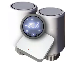 Xtendlan XL-HLAVICE1KIT / SMART termostatická hlavice + Zigbee brána  / LED displej / M30 x 1.5mm / 2x AA