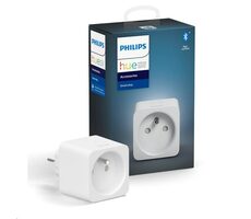 Philips Hue Smart Plug / chytrá zásuvka 220-240V / IP20 / bílá / CZ/SK / Apple HomeKit / Google Assistant / Amazon Alexa