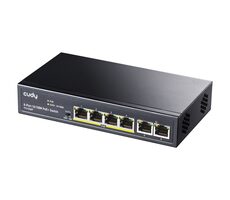 Cudy FS1006P PoE switch / 4x PoE RJ45 / 2x RJ45 / 60W