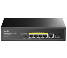 Cudy GS1005PTS1 PoE switch / 4x PoE RJ45 / 1x RJ45 / 1x SFP  / 1000Mbps / 120W