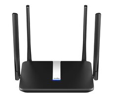 Cudy LT500D 4G LTE router / 1x WAN + 3x LAN RJ45 100Mbps / 2.4 GHz 300Mbps / 5 GHz 867Mbps / odpojitelné antény