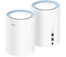 Cudy AC1200 WiFi mesh systém 2ks / Dual-Band / 2.4 GHz 300Mbps / 5 GHz 867Mbps / 1x WAN 1x LAN RJ45