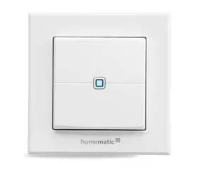 Homematic IP Nástěnný dálkový ovladač HmIP-WRC2-2 / 2 tlačítka / IP20