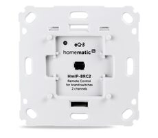 Homematic IP Akční člen dálkového ovládání - zápustná montáž / 2 kanály