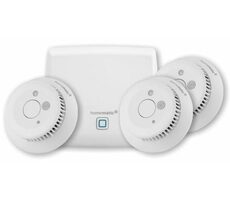 Homematic IP Startovací sada - požární zabezpečení / 1x Centrální jednotka HmIP-HAP & 3x Kouřový hlásič HmIP-SWSD