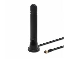 Qoltec 57033 Wi-Fi všesměrová vnitřní anténa 5G LTE černá / DUAL / 8dBi