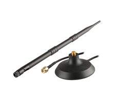 SAVIO RP-SMA AK-05 WiFi anténa / 2.4 GHz / 12 dBi / všesměrová