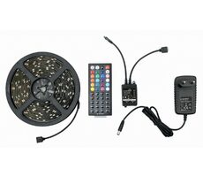 Gembird RGB LED pásek 5m / IP65 / dálkový ovladač