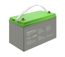 Qoltec Deep Cycle Gel Battery 53077 / Akumulátor / 12V / 100Ah