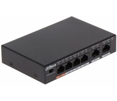 Dahua PFS3006-4ET-60-V2 / Switch / 100Mbps / 6x RJ-45 / PoE