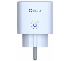 EZVIZ chytrá zásuvka T30-10A Basic / Wi-Fi / EU / 2300 W / Google Assistant / Amazon Alexa / bílá