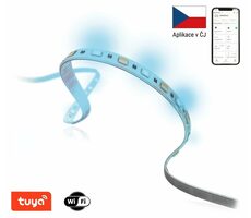 IMMAX NEO LITE SMART LED pásek/ 24W / Wi-Fi / IP67 / RGB / CCT barevný/ 406lm/m/ 2700 - 6500 K / stmívatelný / 5m / TUYA