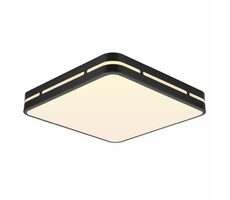IMMAX NEO LITE PERFECTO SMART stropní svítidlo čtverec 30cm 24W černá / TUYA / Wi-Fi