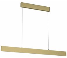 IMMAX NEO LISTON SMART závěsné svítidlo 118cm 18W zlatá / Zigbee 3.0 & TUYA