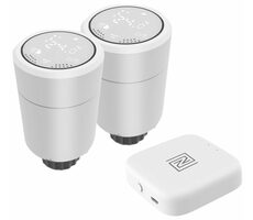 IMMAX NEO SMART sada 2x Termostatická hlavice Zigbee + SMART NEO BRIDGE PRO v2 / Wi-Fi / TUYA